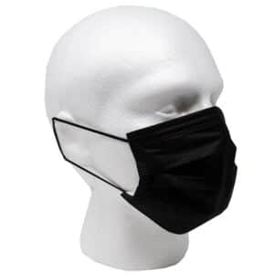 Black Disposable Protective Mask