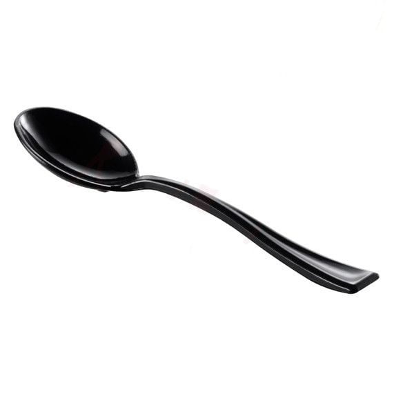 Black Mini Catering Cup Spoon
