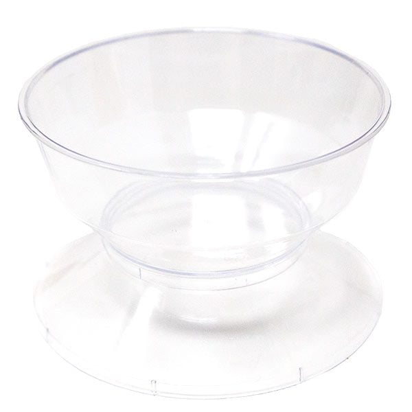 Transparent crystal plastic bowl with lid 370 cc - 50's SOURIRE DES  SAVEURS, Wine Cellar online, delivery
