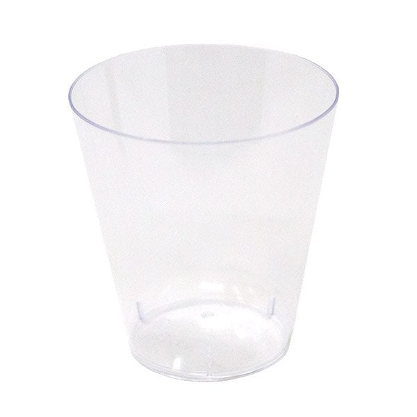 20 Tall Plastic Shooter Glasses For Desserts Clear Plastic Appetizer Shot Glasses For Weddings or Catering 3 Ounce Shooter Cups Disposable Restaurantware Mini 