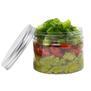 Mason Jar Salad in Plastic Mason Jar