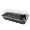 Disposable Tray With Clear Lid For Grab And Go
