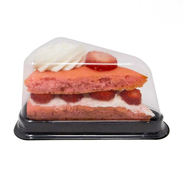 Cake Slice Individual To Go Tray With Lid Bakery