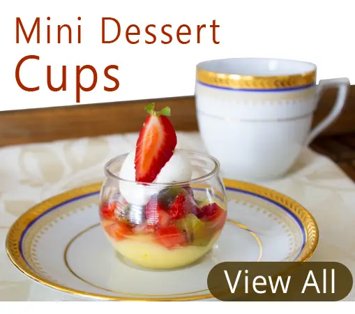 Mini Dessert Cups Wholesale Banner Picture
