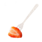 Wheat Plastic Mini Fork Desserts Disposable Serveware