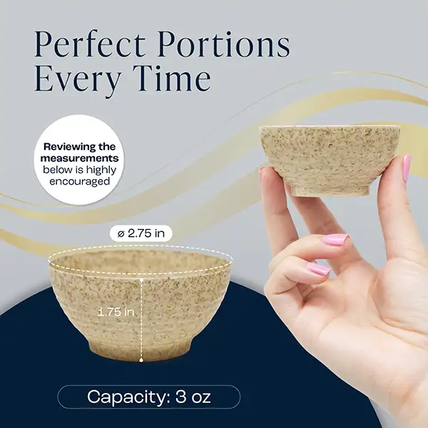 Eco-Friendly Wheat Plastic Mini Asian Bowl | Catering Supplies