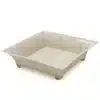 eco-friendly wheat plastic tiny square serving tray