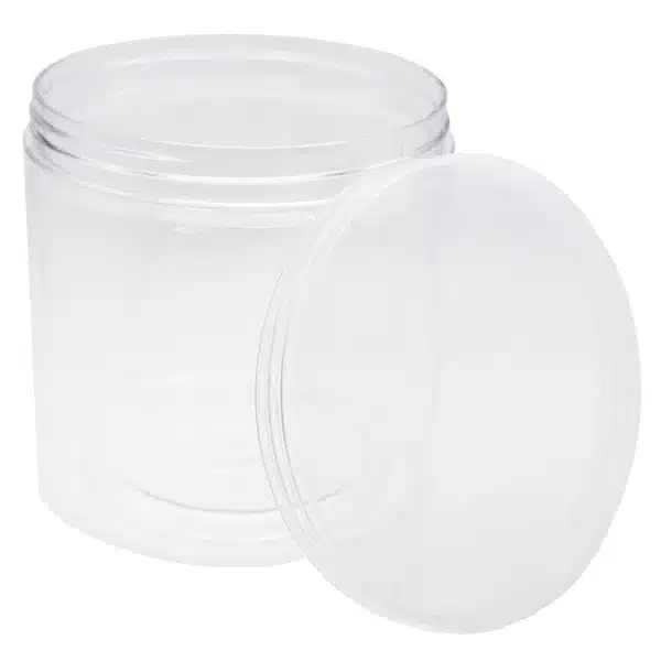 24 oz Plastic Mason Jar for Retail Packaging
