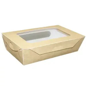 Medium recyclable take out box