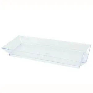 clear rectangular tray for desserts and appetizers small rectangular serving tray