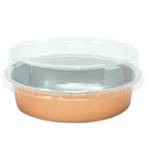 Rose gold aluminum cups for buffets